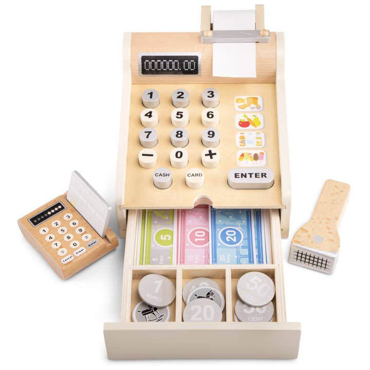 New Classic Toys EU - Wholesale Wood Toy - Kids - Checkout - White - 100% Fsc