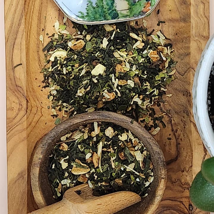 Key Lime Pie Green Tea for wholesale by New World Spice and Tea Traders