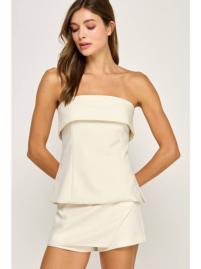 Miss Love - Wholesale Blouse - Women's - STRUCTURED TUBE TOP5