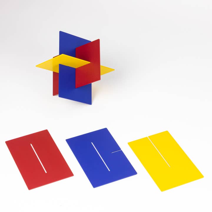 Millefeuille - Wholesale Sculpture - Ico; sculpture to assemble, delivered flat packed1