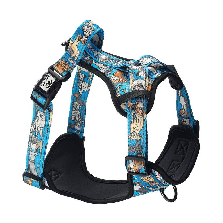 Arnés para Perros Reciclado Eco Chic - Perros Azul para venta al por mayor de Eco Chic