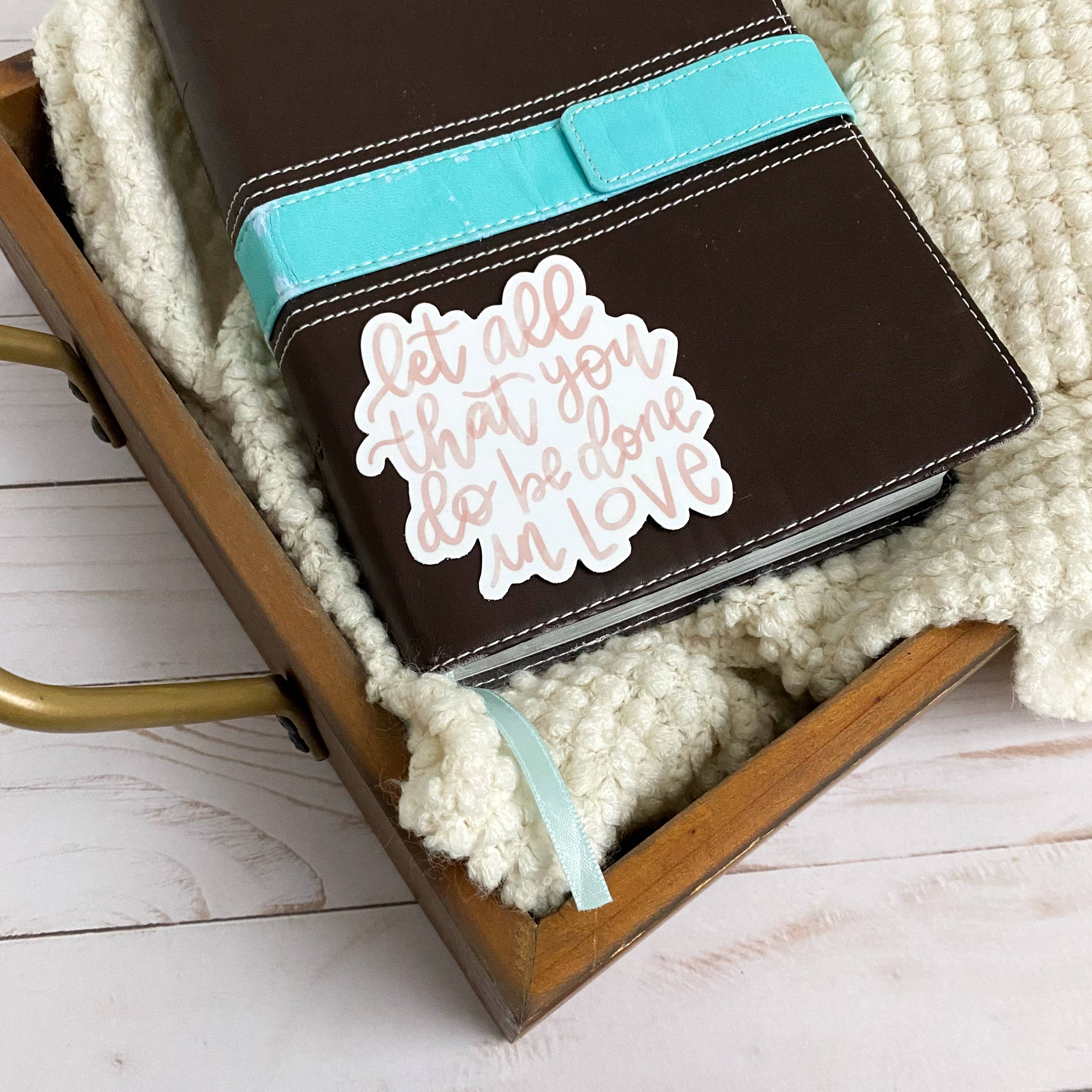 swaygirls - Wholesale Sticker - 1 Corinthians 16:14 love sticker | Christian gifts6