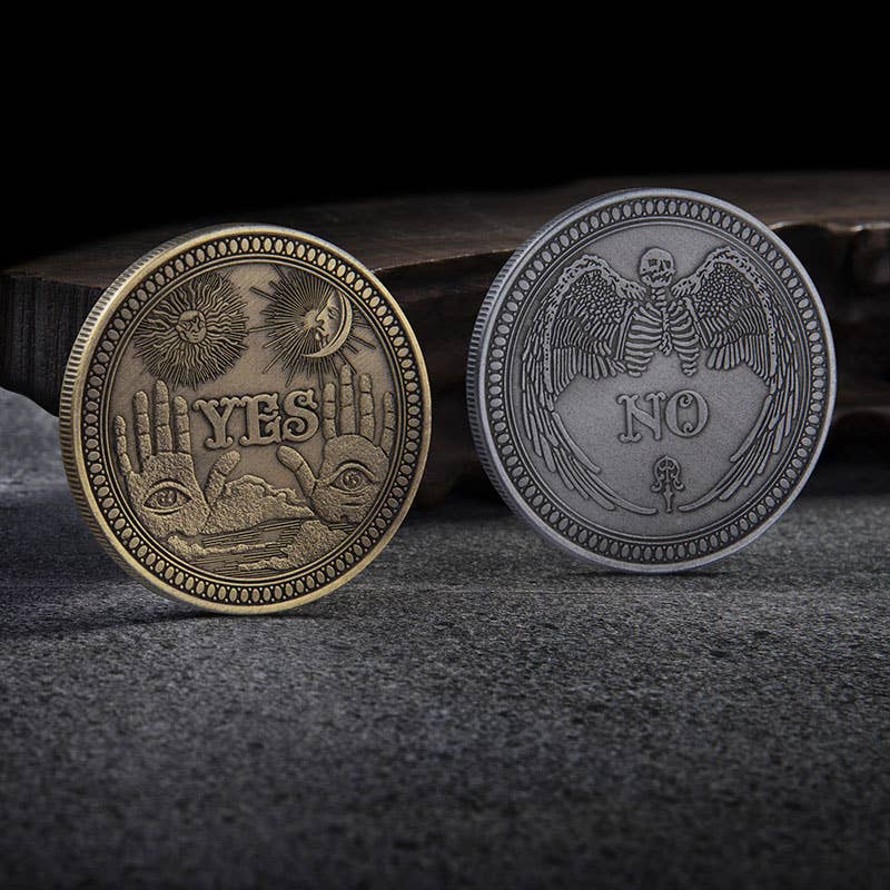 Gemcohub - Wholesale Keepsake Coin/Token - Decision CoinsYes/No Commemorative CoinsGame Coins3