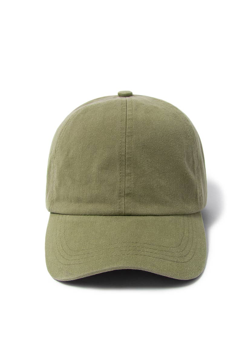 David And Young - Wholesale Baseball Cap - Unisex - GWCAP18670 - Stone Washed Twill 6 Panel Baseball Cap2