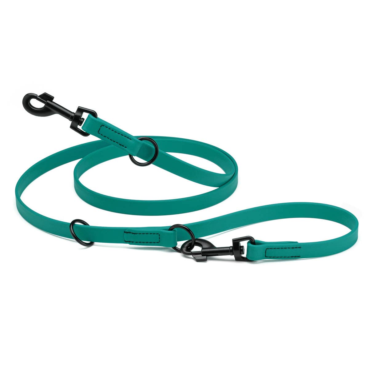 Dogline – wholesale Pet leash – Dog – Biothane Adjustable Multi-Purpose Dog Leash with Black Hardware, 7FT8