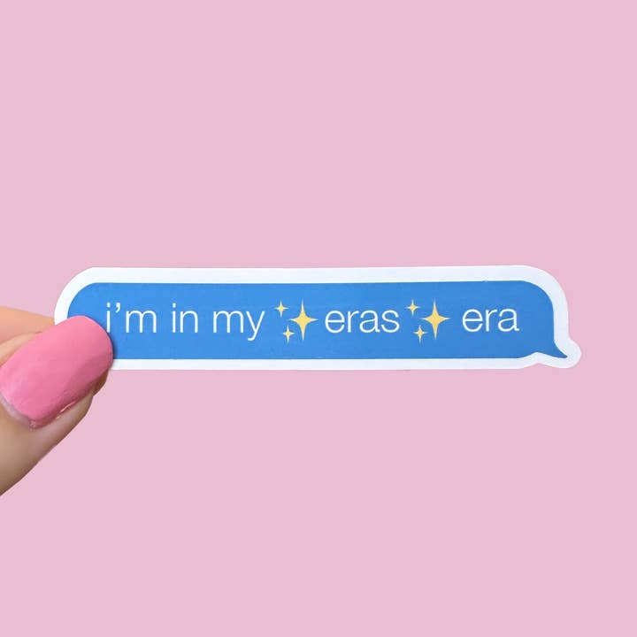 Autocollant imperméable Taylor Swift In My Eras Era pour la vente par Bitch Next Door