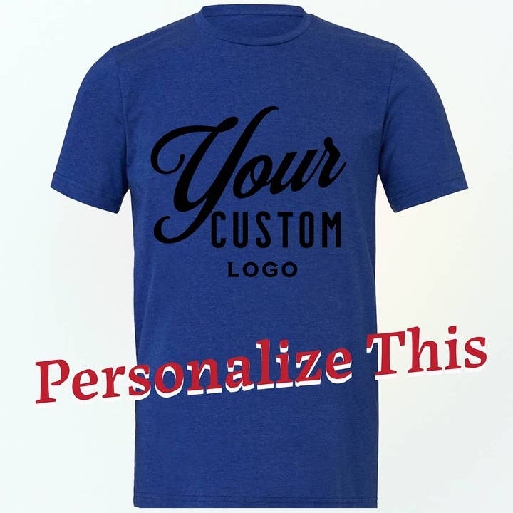 Custom Logo or Design Tees - Bella Canvas Unisex Fit for wholesale by Red Hill Fiber