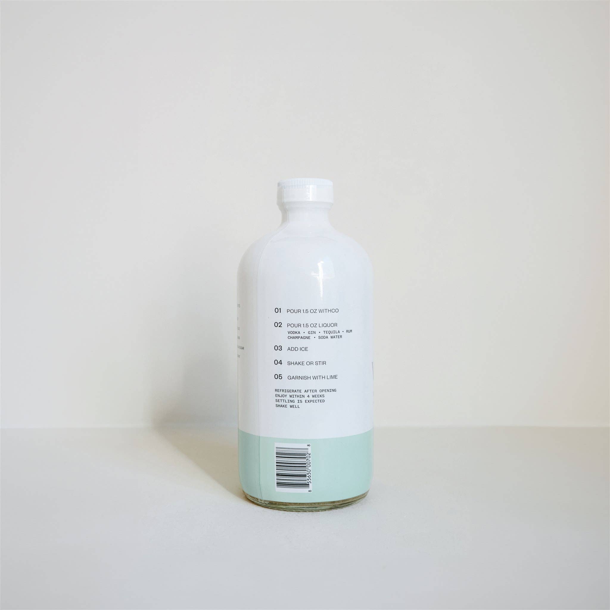 WithCo Cocktails - Wholesale Cocktail Mix/Syrup - Hey Girl Mix (Cucumber, Mint, Lime)11