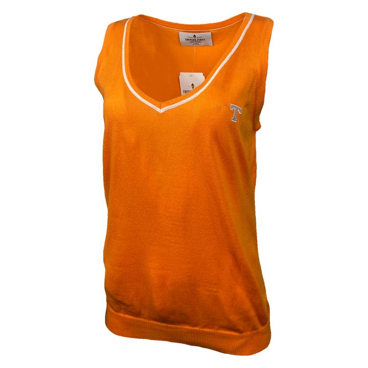 Tennessee Volunteers Orange Knit Tank for wholesale by Emerson Street Clothing Co Collegiate Shop