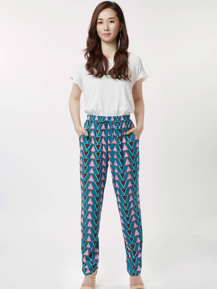 Pantalon triangulaire empilé pour la vente par cukimber