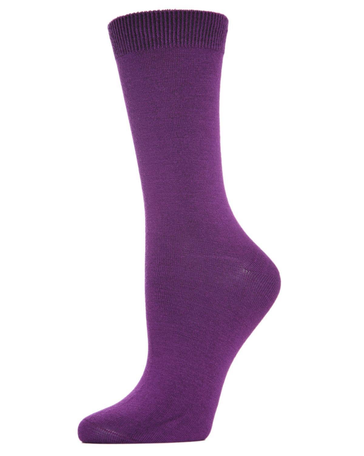 Infinity Classics International Inc. - Wholesale Socks - Women's - MeMoi Hand-Linked Bamboo Crew Socks7