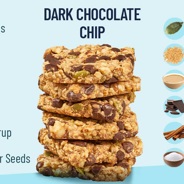 YES Bar® - Low Sugar Snack Bars - Wholesale Snack Bar - Dark Chocolate Chip - Premium Real Food Snack Bar2