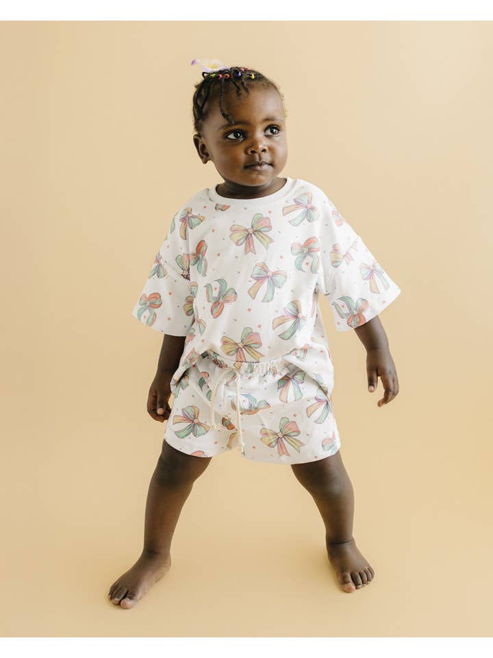 Lucky Panda Kids - Wholesale Top & Short Set - Kids - Baby & Kids Shorts Set | Happy Bows
