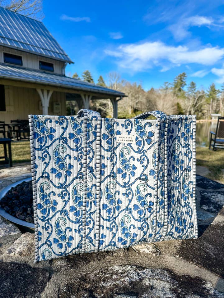 Etta Tote Bag *PREORDER SHIPS 3/5* for wholesale by Sunshine & Lemmons