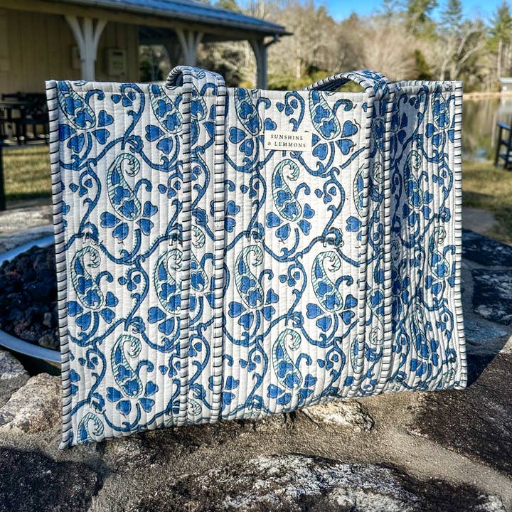 Sunshine & Lemmons - Wholesale Tote Bag - Women's - Etta Tote Bag *PREORDER SHIPS 3/5*0