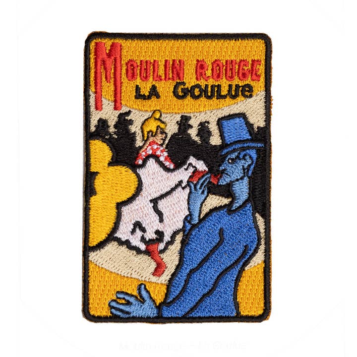 Patch - Moulin Rouge: La Goulue - Toulouse-Lautrec for wholesale by Today is Art Day