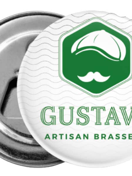 Gustave Vert flasköppnare för wholesale av LES BIÈRE GUSTAVE