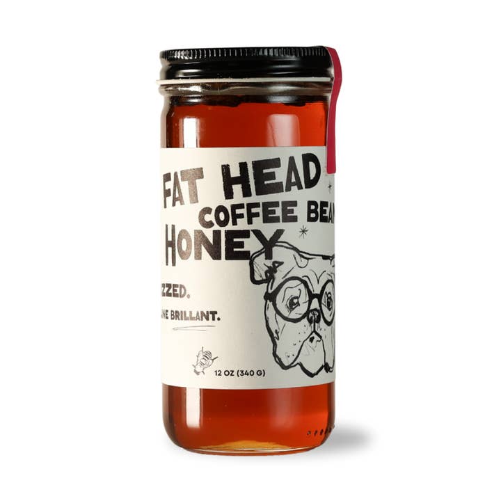 Fat Head Honey Farms - Wholesale Honey - 12 oz Coffee Bean Barrel Aged Honey0