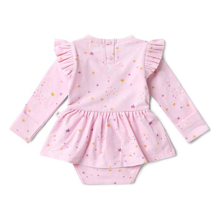 Snuggle Hunny - Wholesale Dress – Baby - Twinkle Long Sleeve Organic Dress5