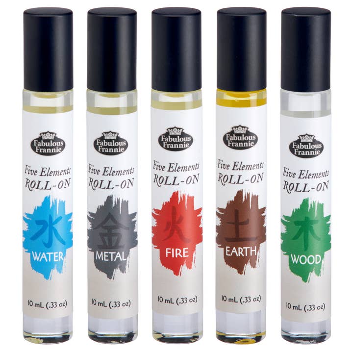 Five Elements Essential Oil Blend Roll On 10ml for wholesale by Fabulous Frannie, Inc