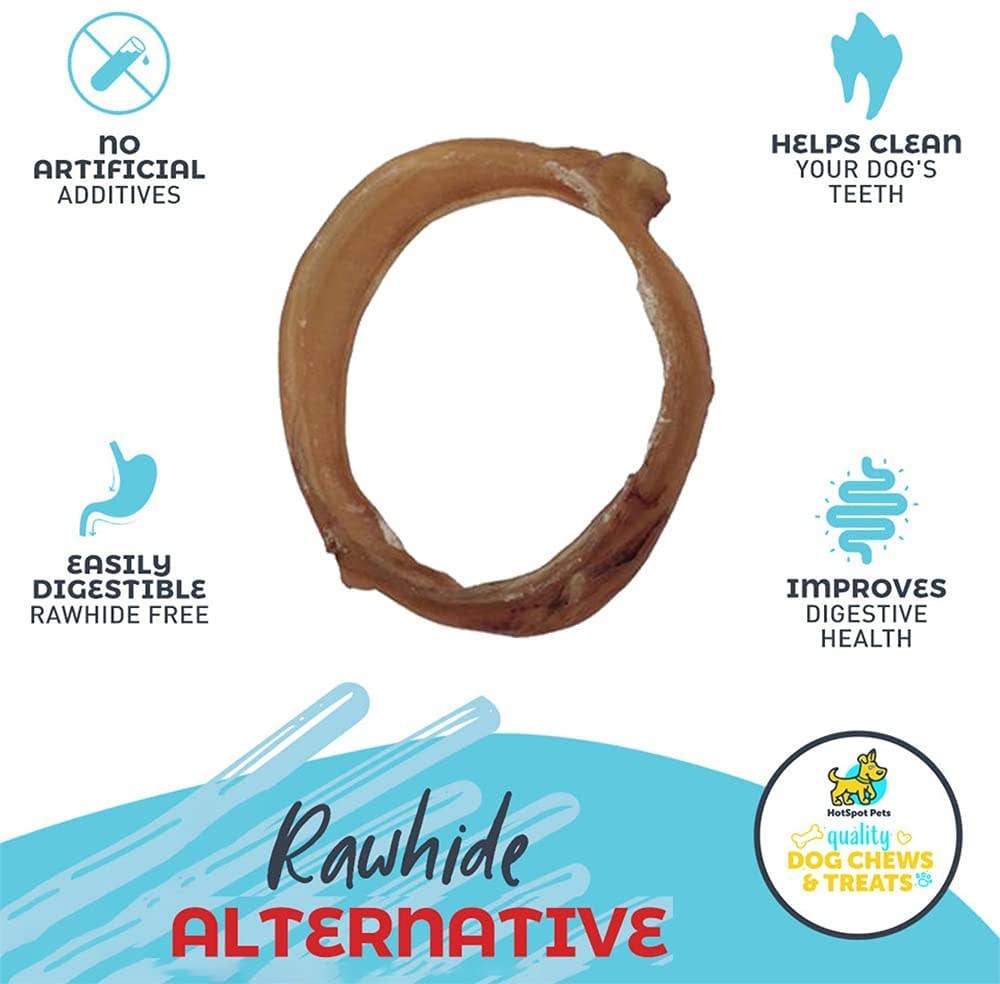 Hotspot Pets - Wholesale Pet Treats - Dog - hotspot pets All Natural Bully Stick Rings for Dogs1