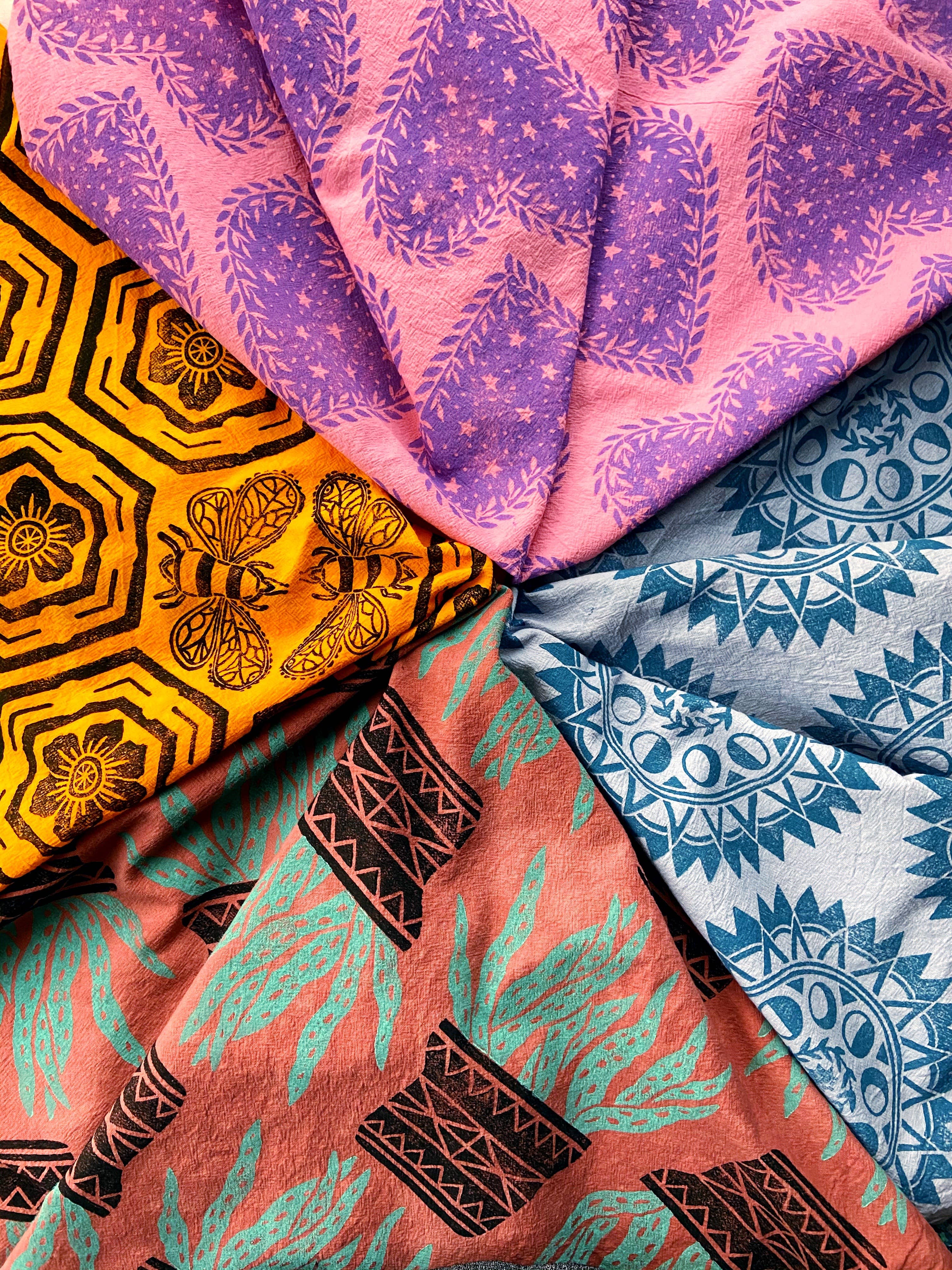 Andria Green - Wholesale Tea Towel - Solstice Sun Tea Towel1