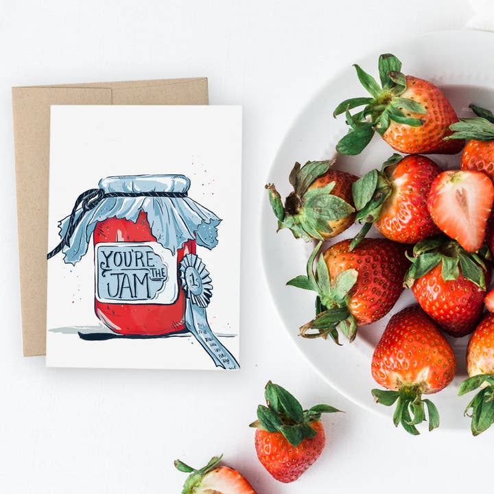 The Jam Card for wholesale by Reyn Paper Co