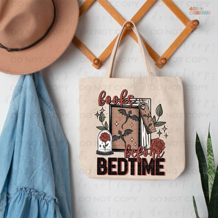 Books Before Bedtime DTF Transfer for wholesale by 403 Designs