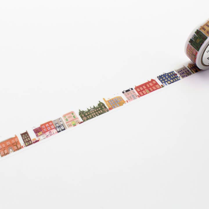 Washi Tape - Häuser von Polly Fern / mt Artist MTPOLL02EZ für den Großhandel von mt masking tape