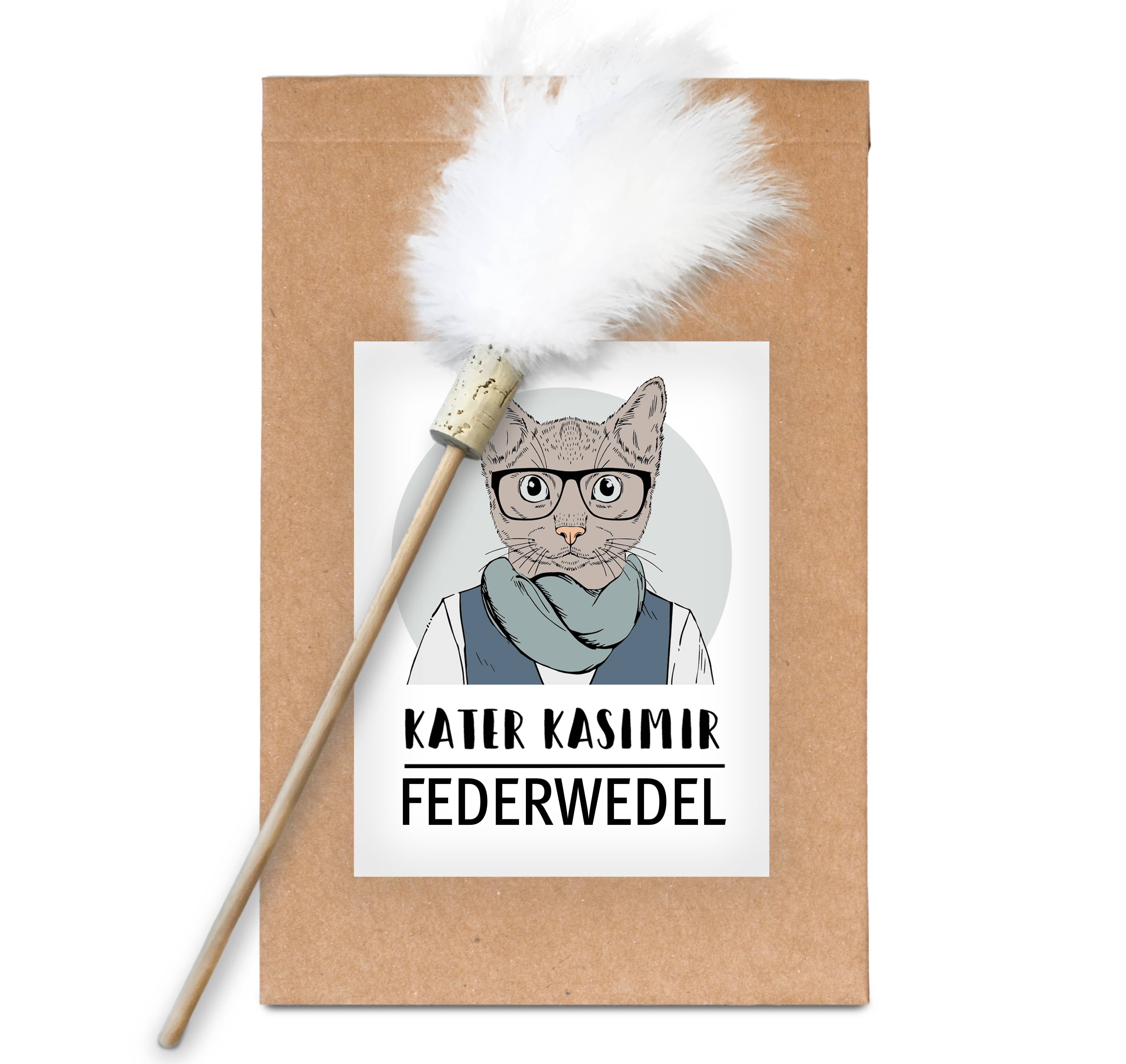 Kater Kasimir - Wholesale Pet Toy - Cat - cat balls made of cork and natural feathers or real sheepskin6