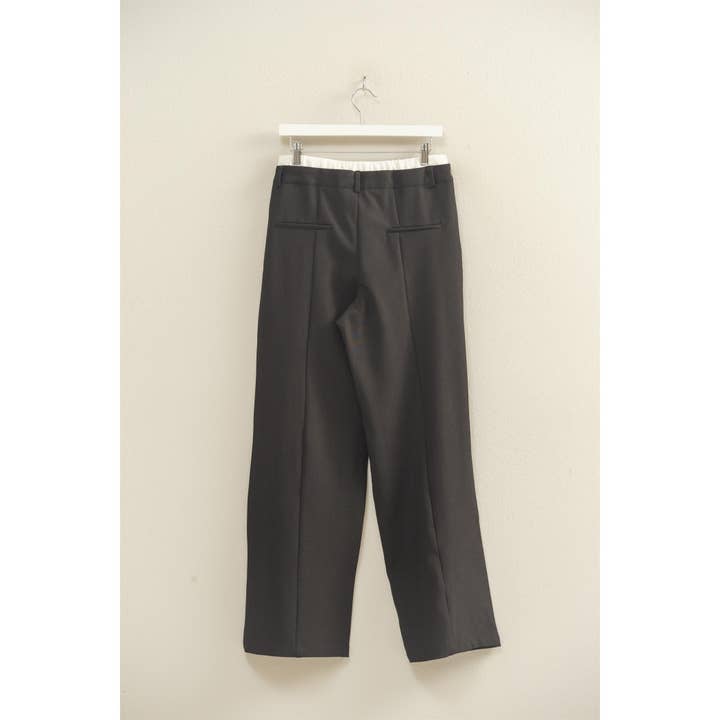 HYFVE - Wholesale Pants - Women's - High-Waist Trousers With Pleat Detailing10