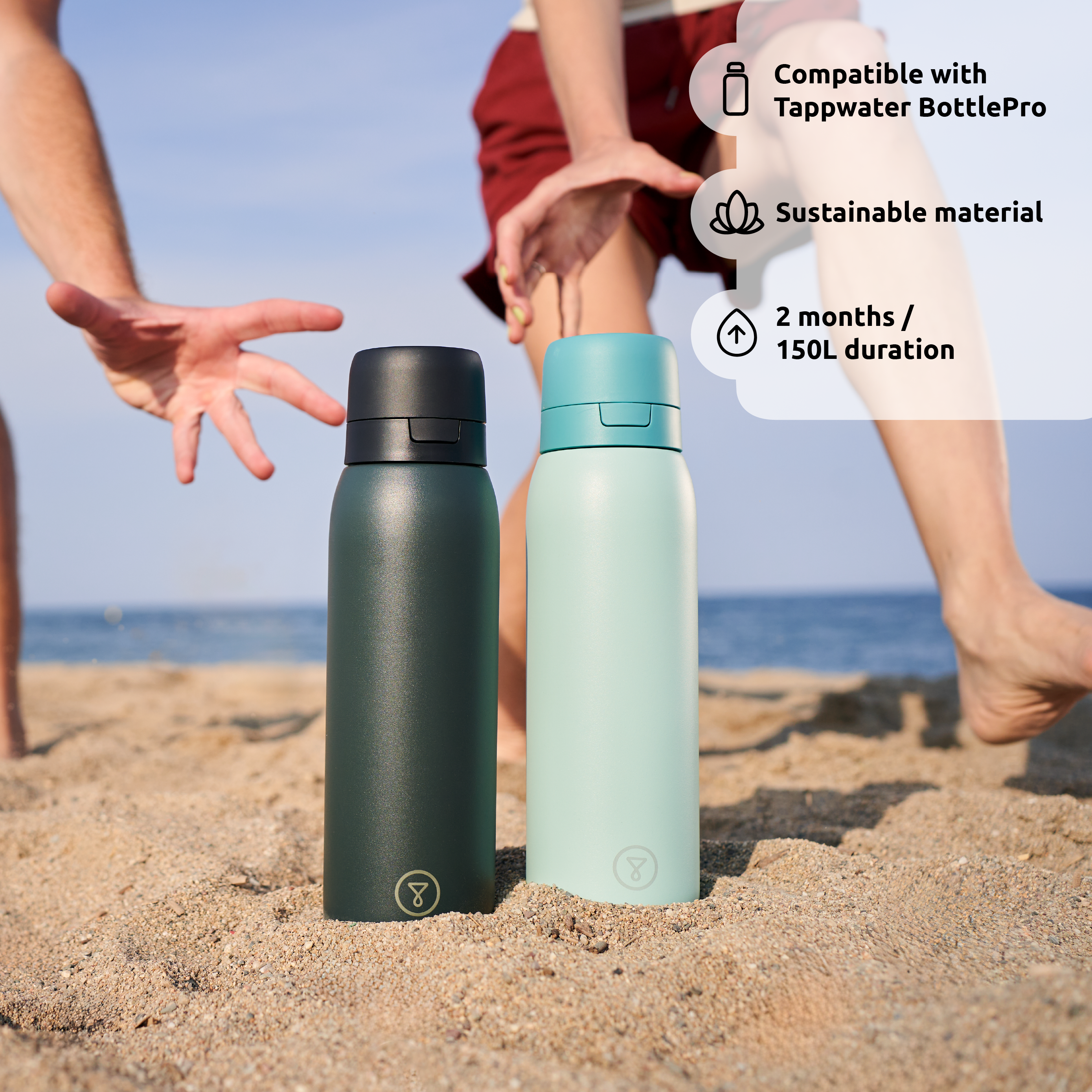 TAPP Water - Wholesale Water Filter - Pack de 2 refills for BottlePro5