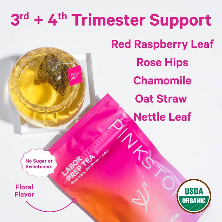 Pink Stork - Wholesale Nursing Tea - Maternity - Labor Prep Tea8