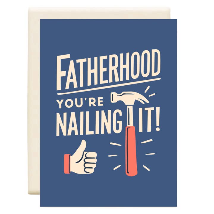 Nailing It Father's Day | Father's Day Greeting Card for wholesale by Inkwell Cards