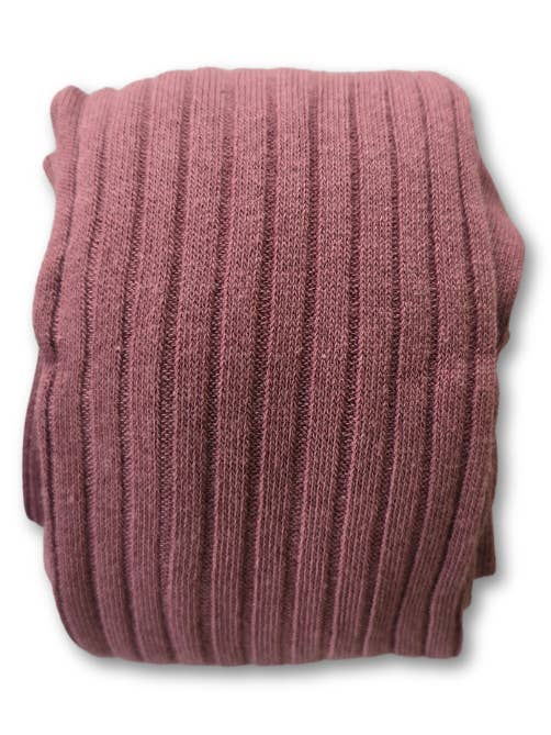 Rib Knit Tights | Berry for wholesale by Little Alaskan Store
