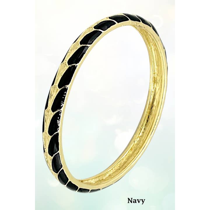 Andrea Bijoux - Wholesale Bangle Bracelet - GEO PATTERN BANGLE BRACELET13