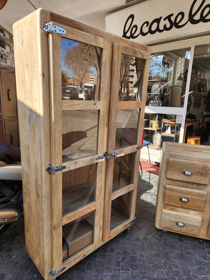 Escaparate Freeze Natural para venta al por mayor de Crab design