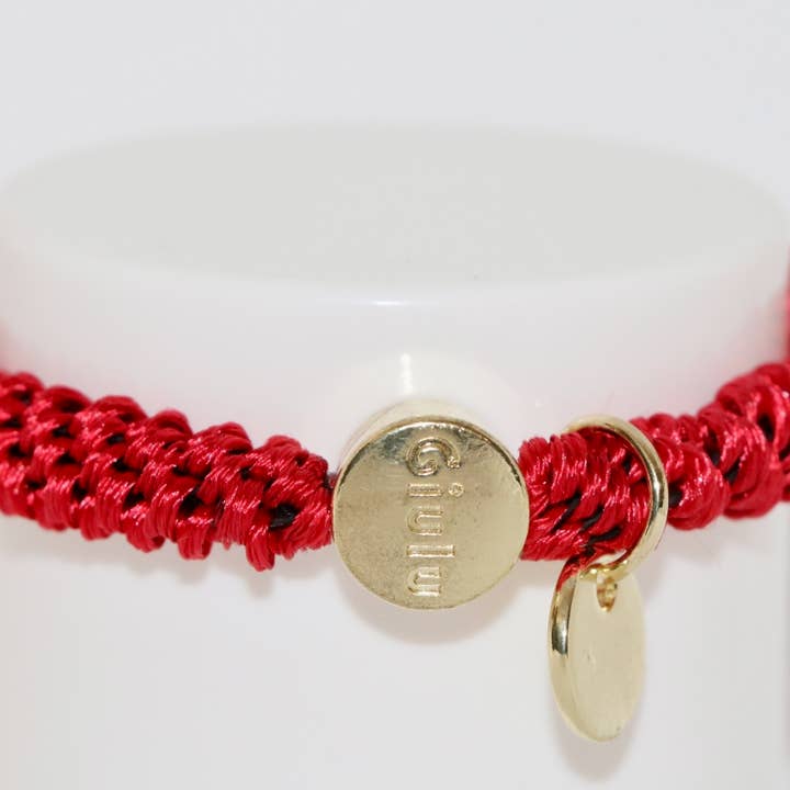 Elastico per capelli in rosso per la vendita all'ingrosso da parte di Giulu
