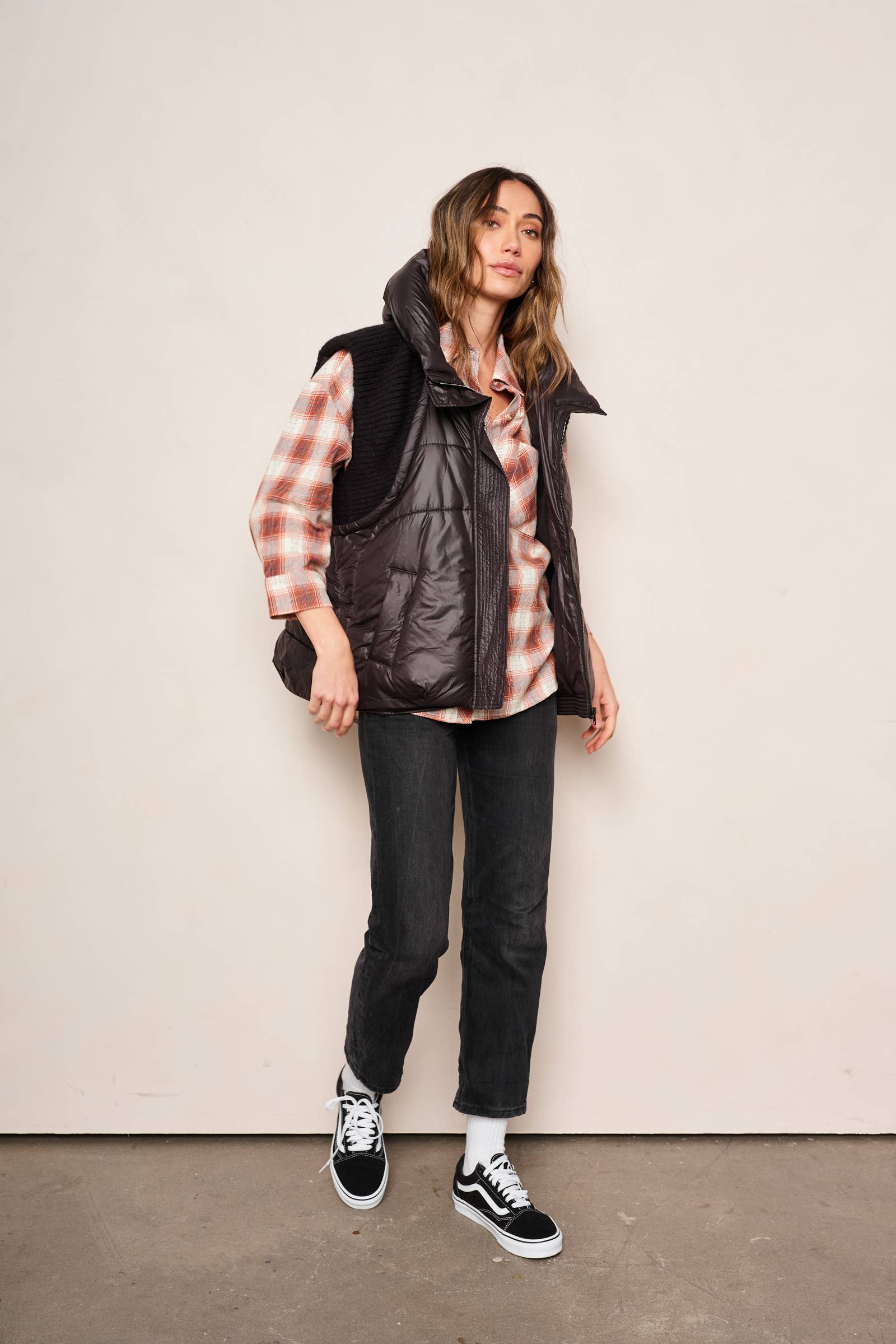 Nero GILET VIOLA in vendita all'ingrosso su Faire3