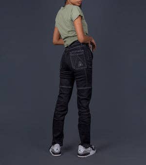 Black Carpenter Straight Leg Jeans for wholesale on Faire9