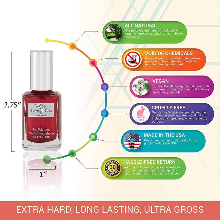 Karma Organic spa - Wholesale Nail Polish - Christmas Morning - Nail Polish4