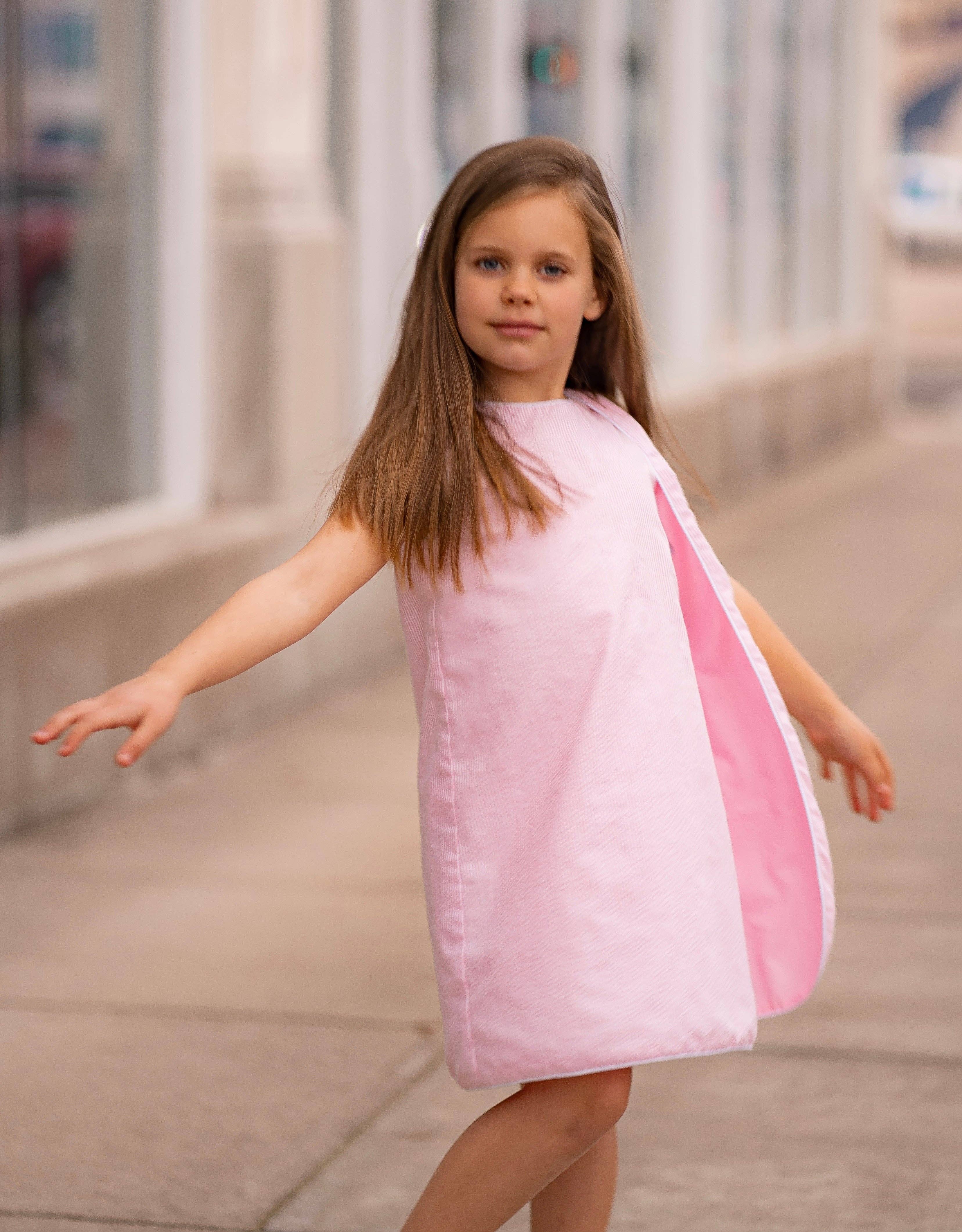 The Yellow Lamb – wholesale Klänning – Barn – Reagan Wrap VÄNDBAR3