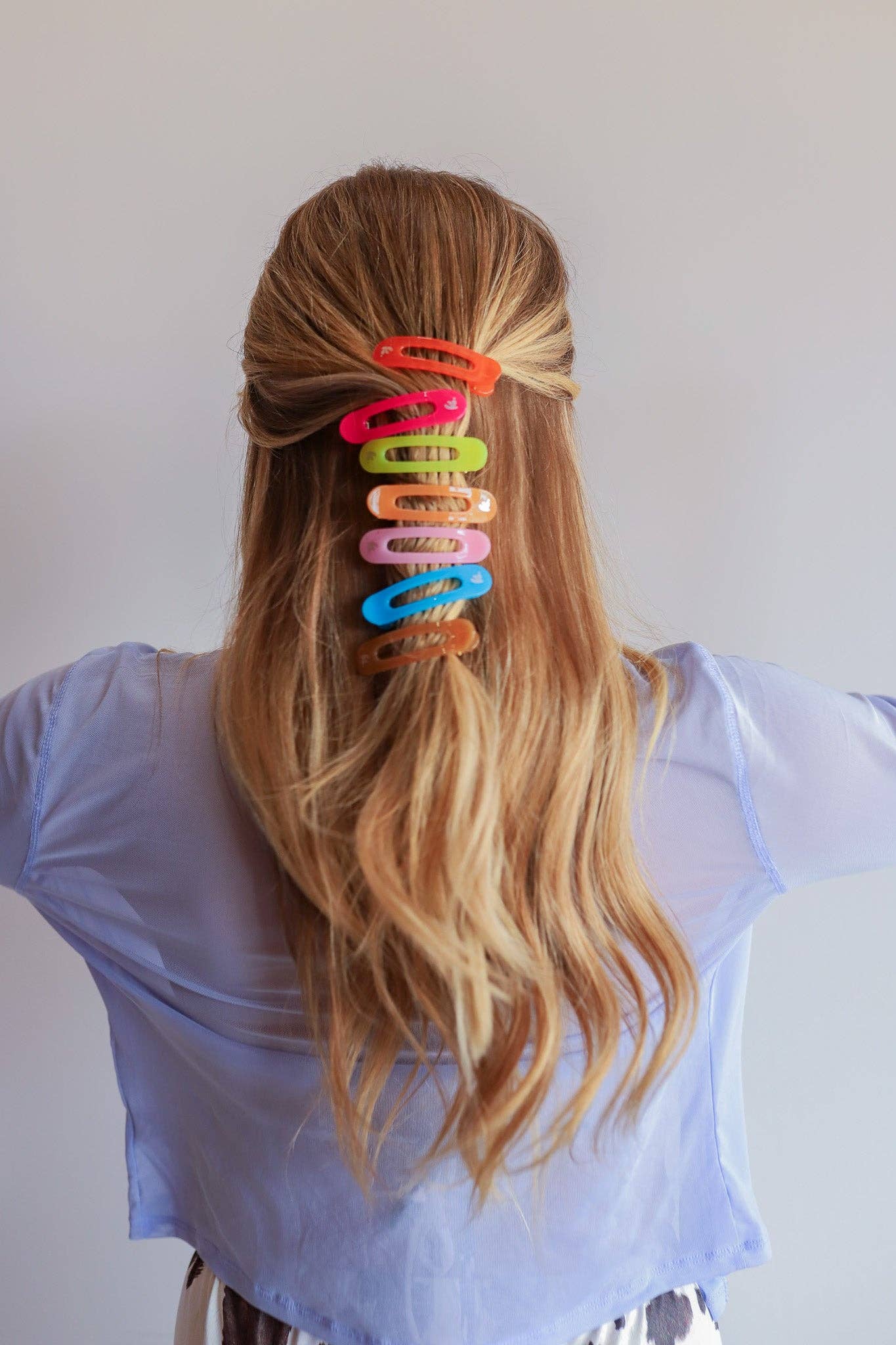 KAXI - Wholesale Hair Clip - Women's - JELLY MINI LAY DOWN CLAW1