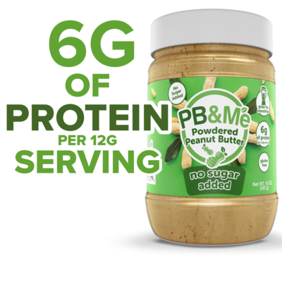 PB&Me - Wholesale Nut Butter - Powdered Peanut Butter, No Sugar Added2