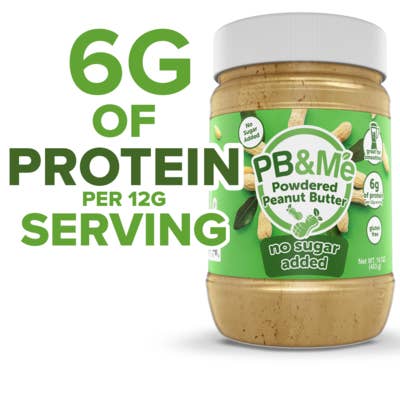 PB&Me - Wholesale Nut Butter - Powdered Peanut Butter, No Sugar Added2