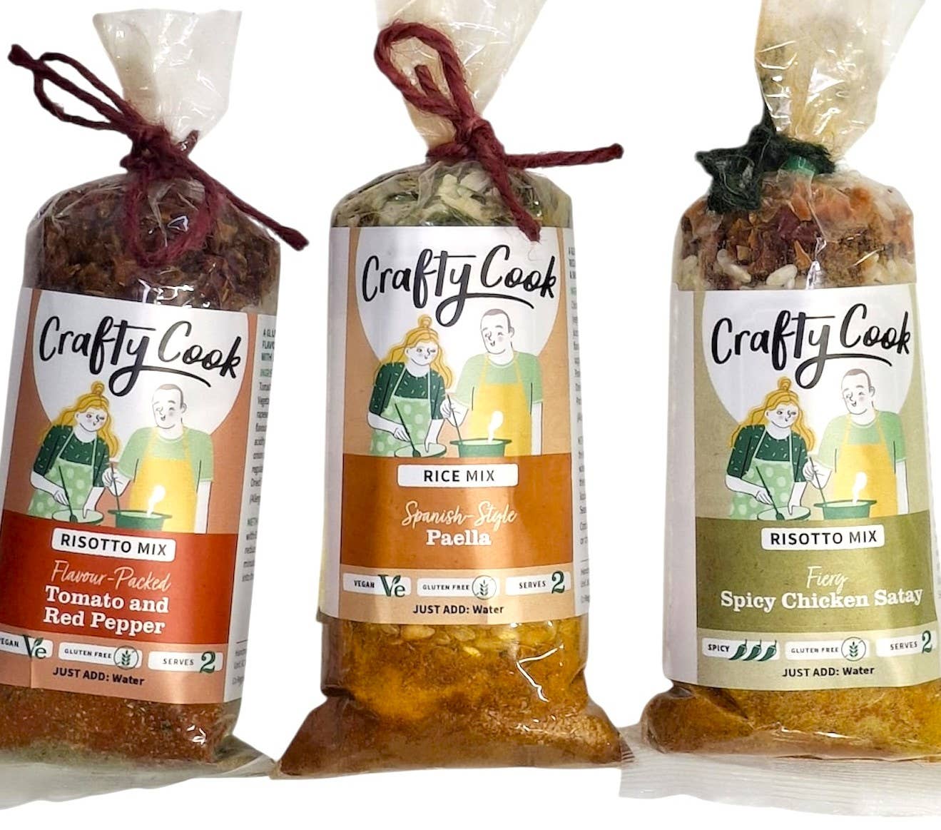 Crafty Cook by Kandy Kitchen Creations Ltd - Venta al por mayor Kit de cocina - Caja de 12 Selección Mixta de Mini Cajas Saladas1