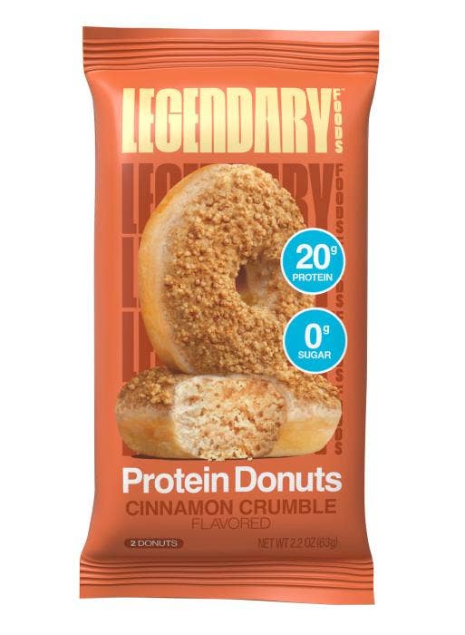 L&F Universal Goods - Vente Barres de céréales - Beignets protéinés Legendary saveur biscuit à la cannelle 12 x 65 g0