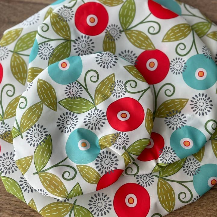 Kit Carson Accessories - Wholesale Food Storage Wrap/Bag - Dish Cover and Bowl Covers - Bright Flowers6