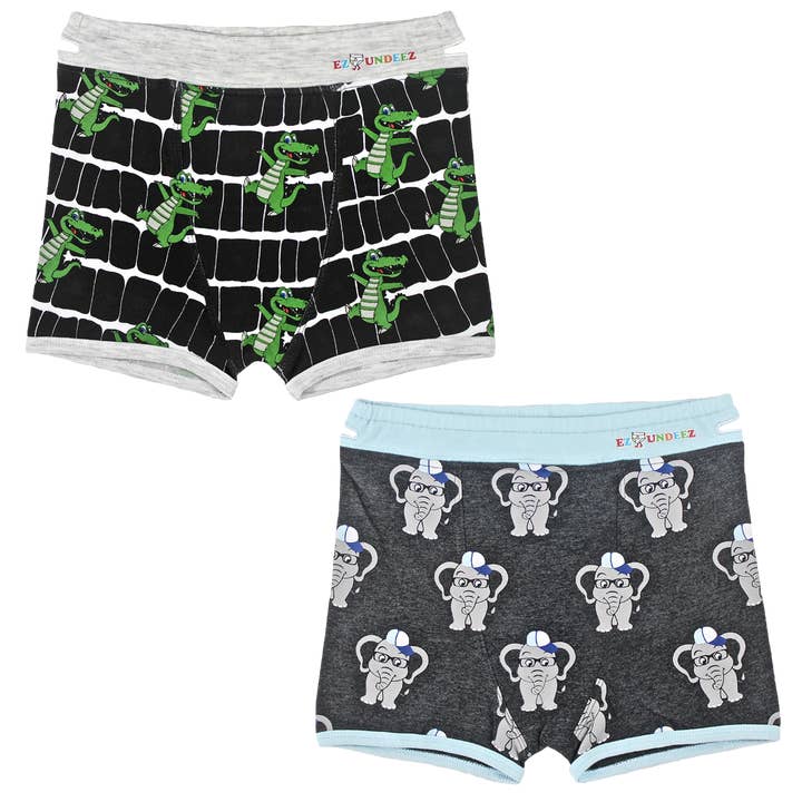 Alligator-Elephant Boxers for wholesale by Ez Sox