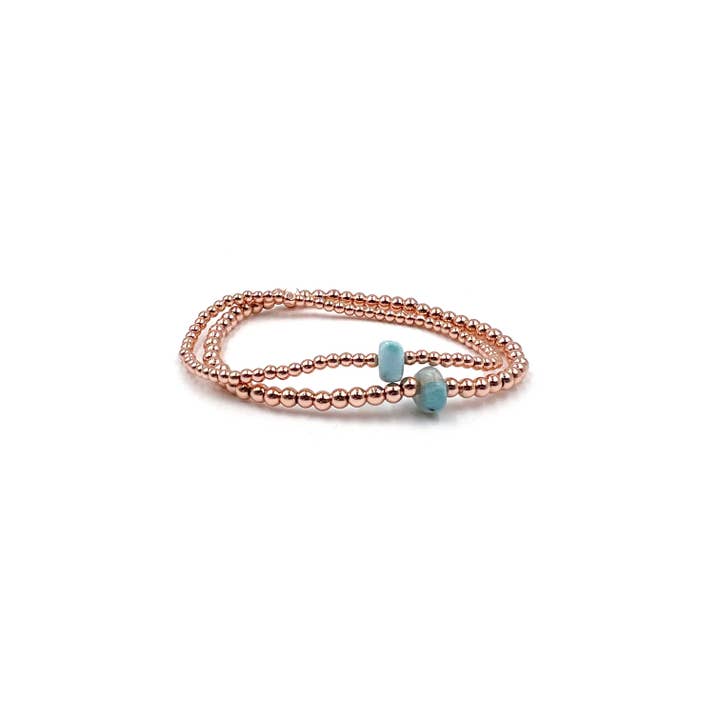 Rose Gold Elizabeth Bracelet for wholesale by Batey Girls